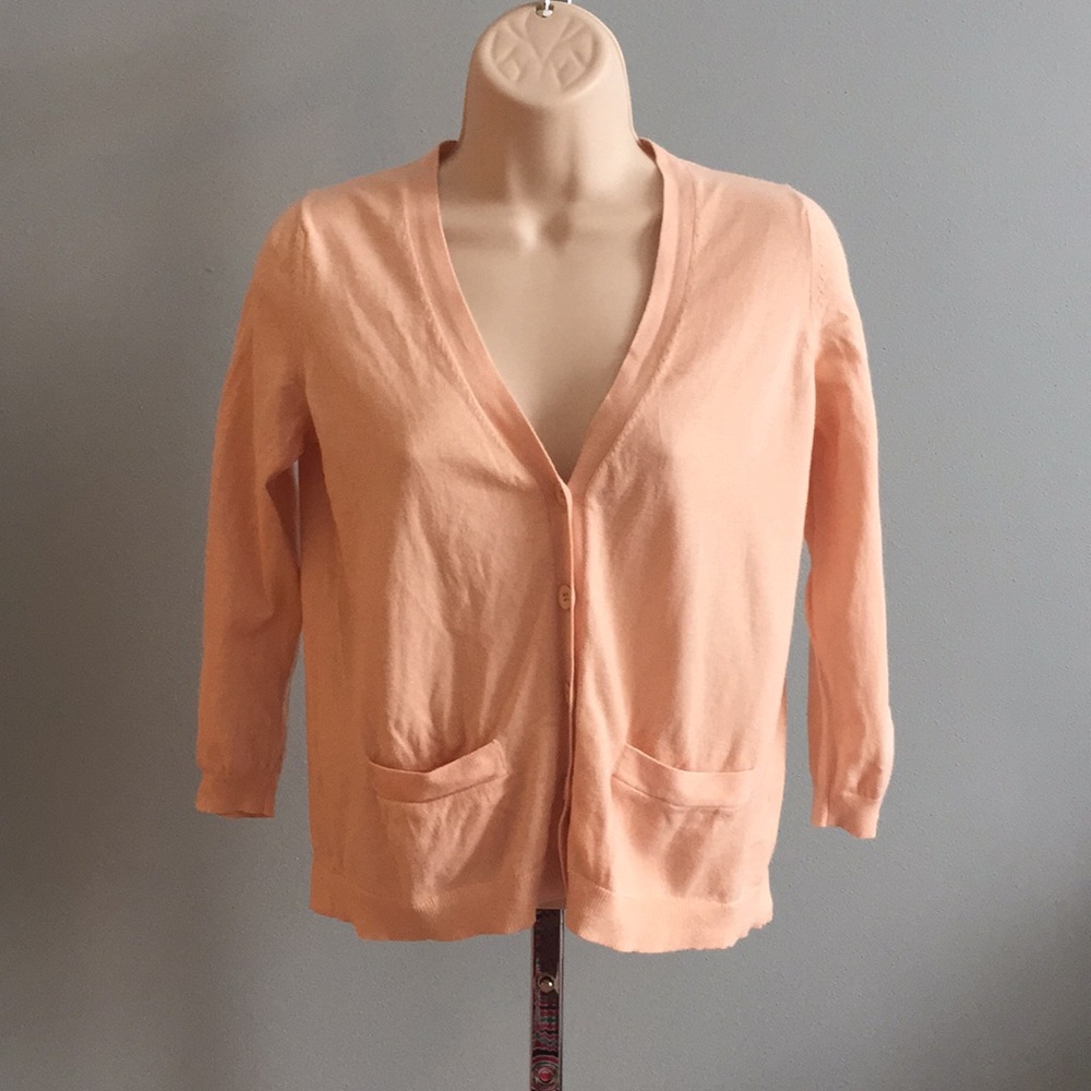 Gap Combed Cotton cardigan size small